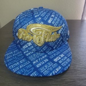 SOLD New Era Ric Flair 16x Champion Blue/Gold 59FIFTY Cap  Limited Edition